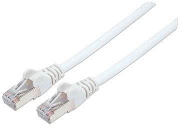 Intellinet Network Patch Cable, Cat7 Cable/Cat6A Plugs, 20m, White, Copper, S/FTP, LSOH / LSZH, PVC, RJ45 von LumaTech
