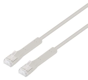 Intellinet Patchkabel Flexi Cat6a F/FTP 1m 10G Kupfer grau - CAT 6a - FTP von LumaTech