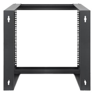 Intellinet Schrank offener Rahmen - front-hinged swing frame - 2 Pfosten - geeignet für Wandmontage - Schwarz von LumaTech