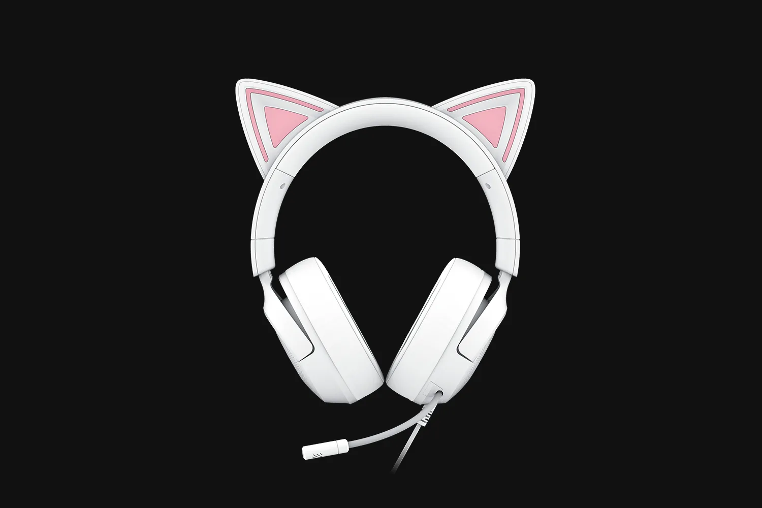 Razer Kraken Kitty V3 X - Headset - ohrumschließend - Weiß, Ansicht 2