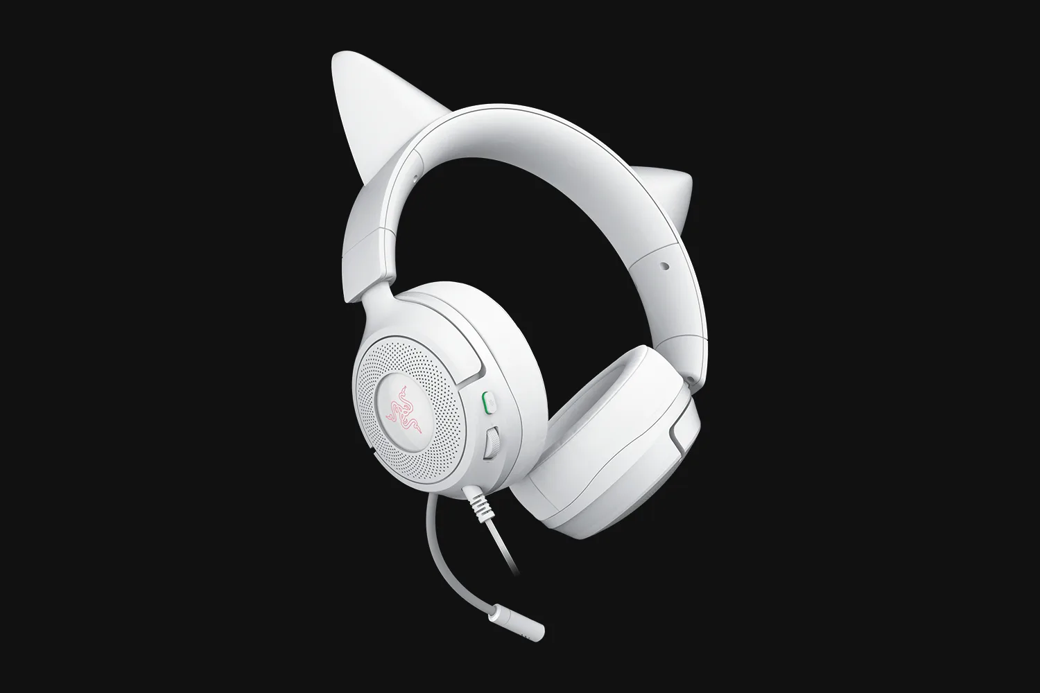 Razer Kraken Kitty V3 X - Headset - ohrumschließend - Weiß, Ansicht 3