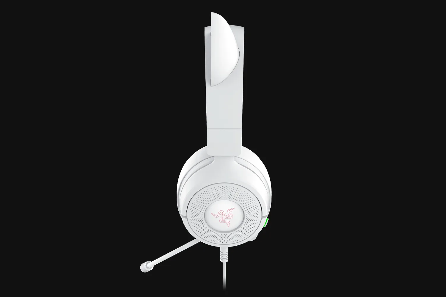 Razer Kraken Kitty V3 X - Headset - ohrumschließend - Weiß, Ansicht 4