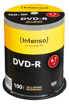 Intenso 100 x DVD-R - 4.7 GB 16x - Spindel von LumaTech