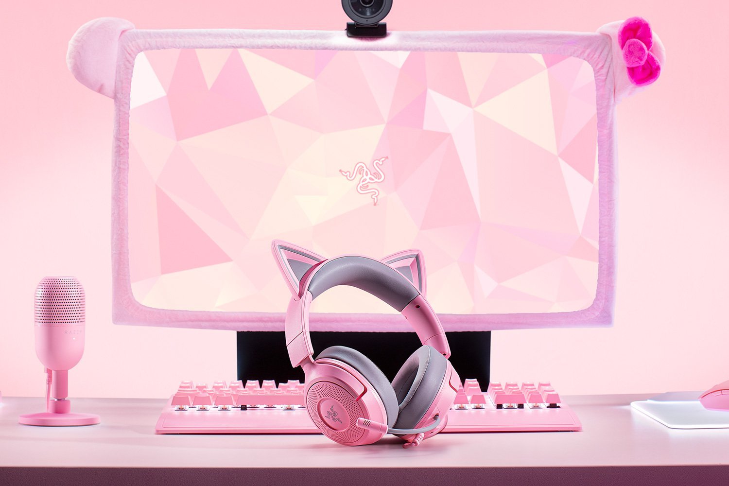 Razer Kraken Kitty V3 X - Headset - ohrumschließend
