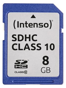 Intenso Class 10 - Flash-Speicherkarte - 8 GB von LumaTech