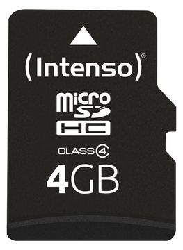 Intenso Flash-Speicherkarte (microSDHC/SD-Adapter inbegriffen) von LumaTech