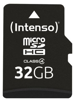 Intenso Flash-Speicherkarte (microSDHC/SD-Adapter inbegriffen) von LumaTech