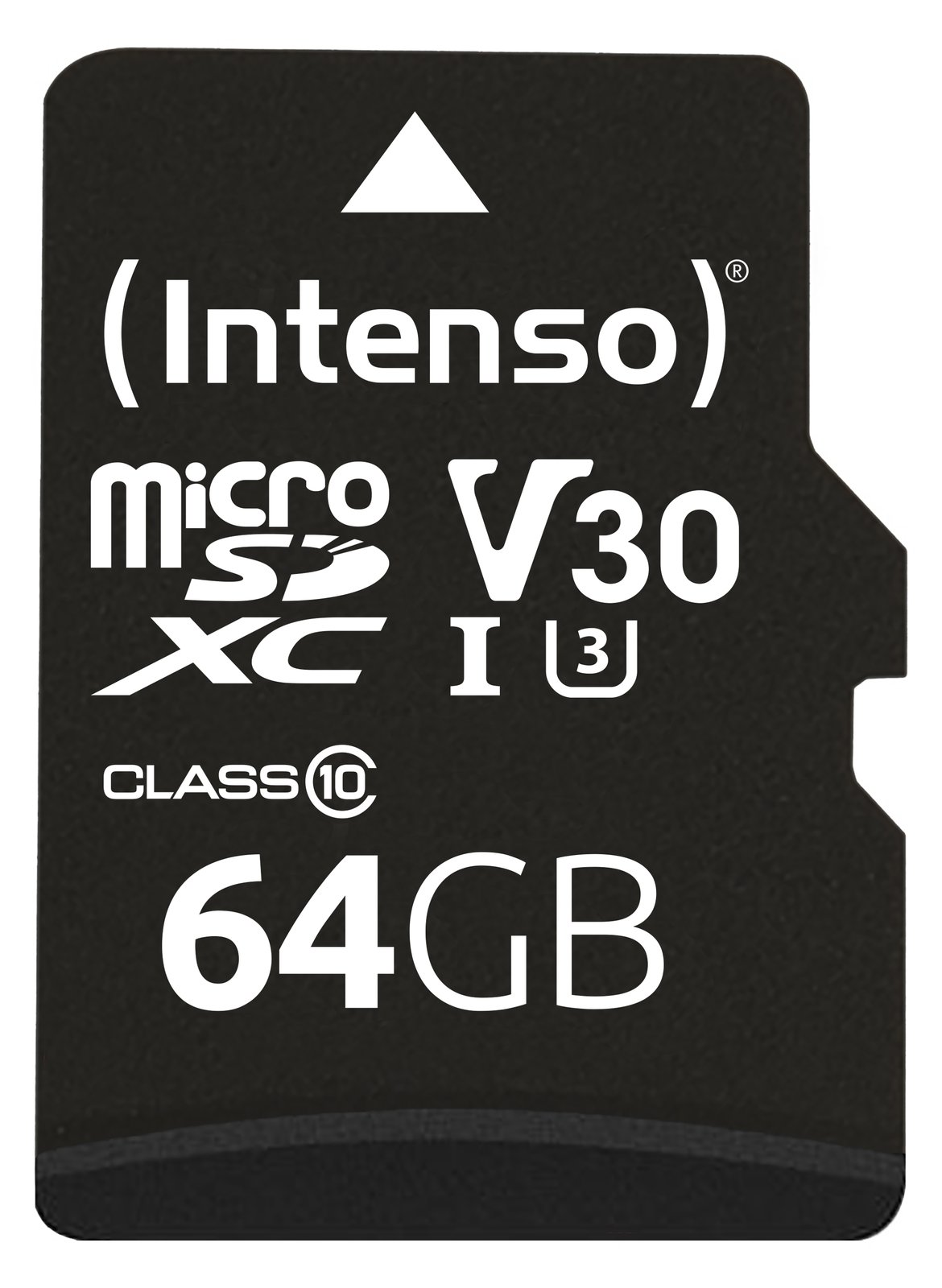 Intenso Flash-Speicherkarte (microSDXC-an-SD-Adapter inbegriffen) - UHS-I