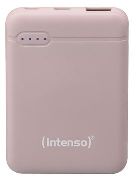 Intenso Powerbank XS5000 - Powerbank - 5000 mAh - 2.1 A - 2 Ausgabeanschlussstellen (USB, USB-C) von LumaTech