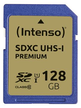 Intenso Premium - Flash-Speicherkarte - 128 GB von LumaTech