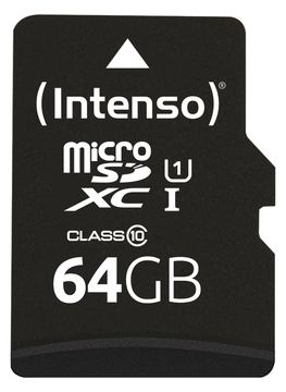 Intenso Premium - Flash-Speicherkarte (microSDXC-an-SD-Adapter inbegriffen) von LumaTech