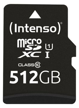 Intenso Premium - Flash-Speicherkarte (microSDXC-an-SD-Adapter inbegriffen) von LumaTech