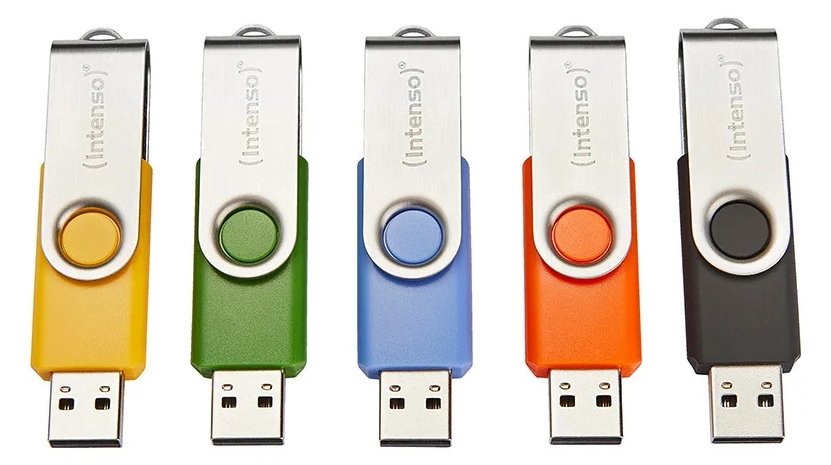 Intenso USB Flash Drive 2.0 Basic Line 5pcs pack - USB-Stick - 16 GB