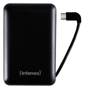 Intenso XC10000 - Powerbank - 10000 mAh - 3 A - 2 Ausgabeanschlussstellen (USB, USB-C) von LumaTech
