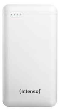 Intenso XS20000 - Powerbank - 20000 mAh - 3.1 A - 2 Ausgabeanschlussstellen (USB, USB-C) - Weiß von LumaTech