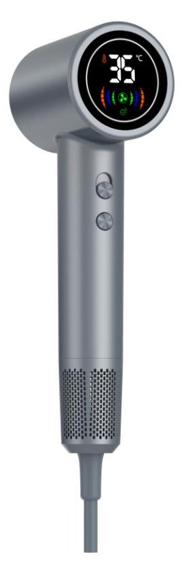 Inter Sales HDD-1400DGR Dark grey Hartorrer 1400W