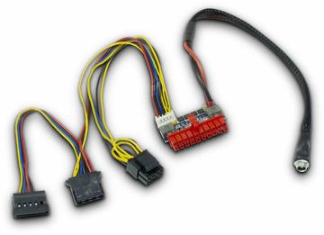Inter-Tech 88882193 - ATX (20-pin) - SATA 15-pin + Molex (4-pin) - Gerade - Gerade - Mehrfarbig - 35 mm von LumaTech