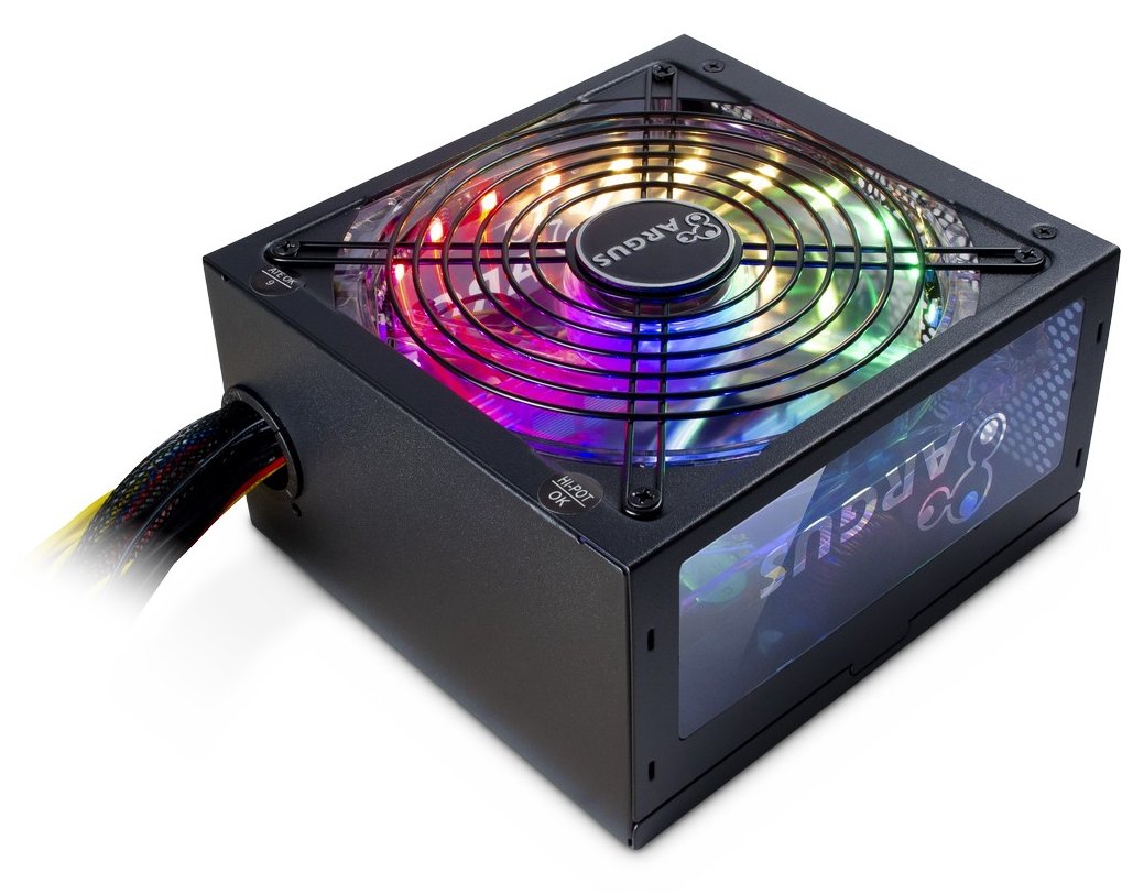 Inter-Tech Argus RGB-600W II - Netzteil (intern) - ATX12V 2.3