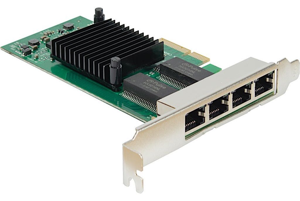 Inter-Tech Argus ST-7238 - Netzwerkadapter - PCIe 2.0 x4 Low-Profile