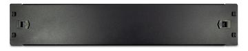 Inter-Tech Blindplatte - Schwarz, RAL 9005 - 2U - 48.3 cm (19) von LumaTech