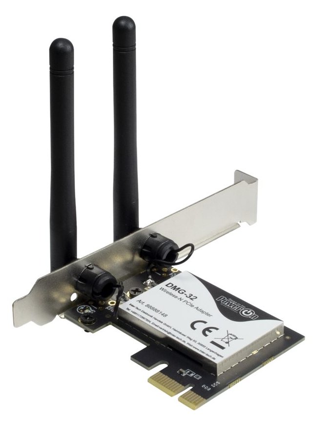 Inter-Tech DMG-32 - Netzwerkadapter - PCIe