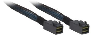 Inter-Tech Internes SAS-Kabel - SAS 12Gbit/s - 4x Mini SAS HD (SFF-8643) von LumaTech