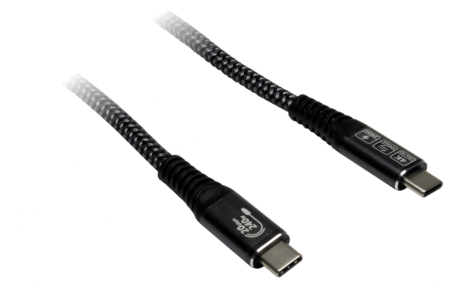 Inter-Tech Kabel AC USB-C 3.2 Gen 2x2 240W - Kabel - Digital/Daten