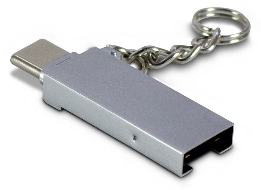 Inter-Tech Kartenleser - 2 in 1 (microSD)
