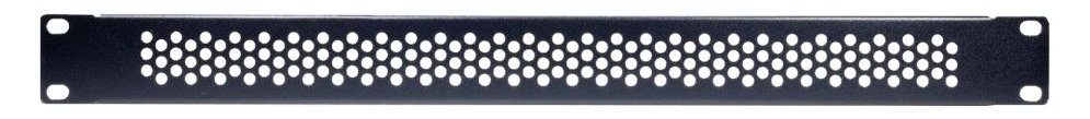 Inter-Tech PINHOLE APERTURE - Blindplatte - RAL 9005 - 1U - 48.3 cm (19)