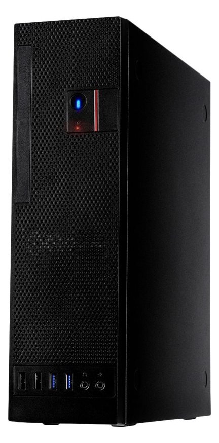 Inter-Tech S-331 - Ultrakompaktes Desktopgehäuse - Mini-ITX - keine Spannungsversorgung (TFX12V)
