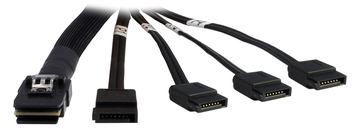 Inter-Tech SATA- / SAS-Kabel - Serial ATA 150/300/600 - Schwarz von LumaTech
