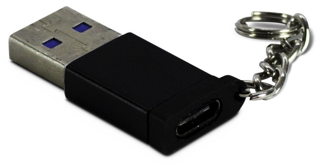 Inter-Tech USB-Adapter - USB-C (W) zu USB Typ A (M)