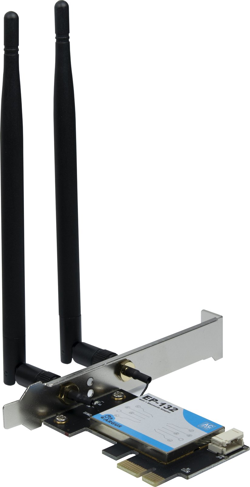 Inter-Tech Wi-Fi 5 PCIe Adapter EP-132 Antenne Bluetooth 4.2