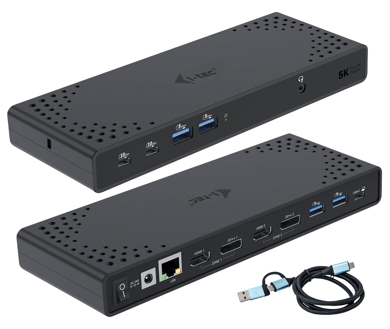 i-tec Dockingstation - USB-C / USB 3.0 / Thunderbolt 3 / Thunderbolt 4