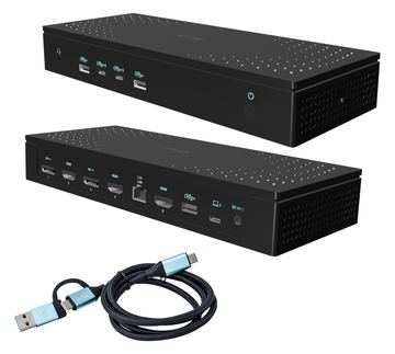 i-tec Dockingstation - USB-C / USB4 / Thunderbolt 3 / Thunderbolt 4 von LumaTech