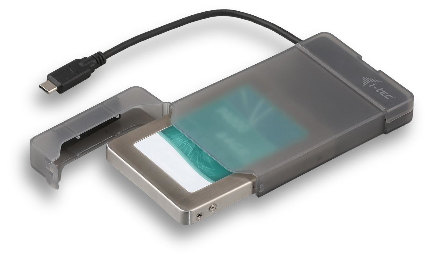 i-tec MySafe - Speichergehäuse - 2.5 (6.4 cm) - SATA 6Gb/s - 600 MBps - USB 3.1 (Gen 2)