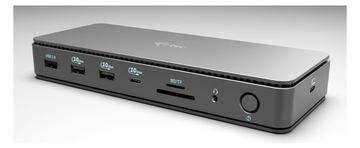 i-tec Thunderbolt 4 2x Display Dock Generation 3 7x USB+ davon 1x TB4 2.5GLAN PD 92W 1m von LumaTech