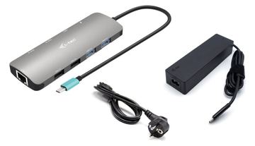 i-tec USB-C Metal Nano Dock 2x HDMI 1x GLAN USB 3.2 2.0 3.2 Gen.1 Data von LumaTech