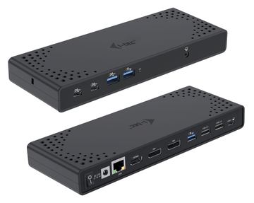 i-tec USB-C Triple Display DS Gen2 2xDP 1xHDMI 1xGLAN 1xUSB 3.2 2xUSB 3.2 Gen1 von LumaTech