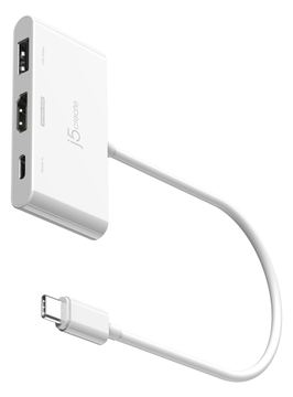 j5create JCA399 - Videoadapter - 24 pin USB-C männlich zu HDMI, USB-C (PD) von LumaTech