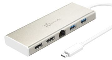 j5create JCD381-N - Dockingstation - USB-C - 2 x HDMI von LumaTech