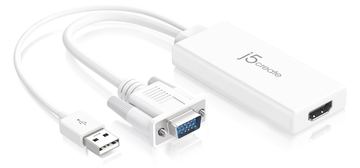 j5create JDA214 - Adapterkabel - HDMI weiblich zu USB, HD-15 (VGA) von LumaTech