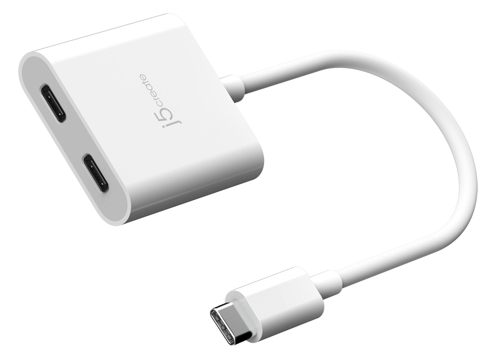 j5create USB-C TO DUAL WITH VIDEO - Kabel - Digital/Daten