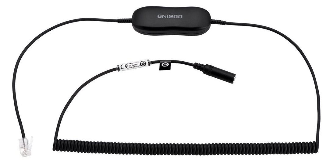 Jabra GN1200 - Headsetadapter - RJ-9 (M) bis Mini-Stecker (W)