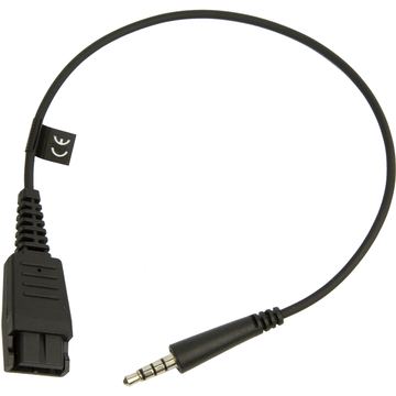 Jabra Headsetadapter - Mini-Stecker männlich zu Quick Disconnect männlich von LumaTech