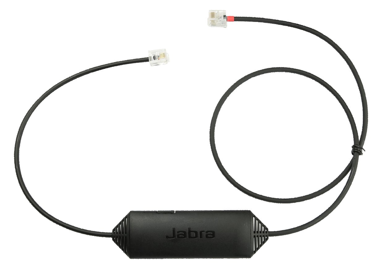 Jabra LINK - Elektronischer Hook-Switch Adapter für drahtloses Headset, VoIP-Telefon