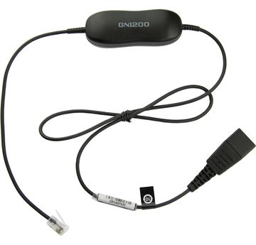 Jabra Smart Cord - Headset-Kabel - Schwarz - für Cisco IP Phone 78XX von LumaTech