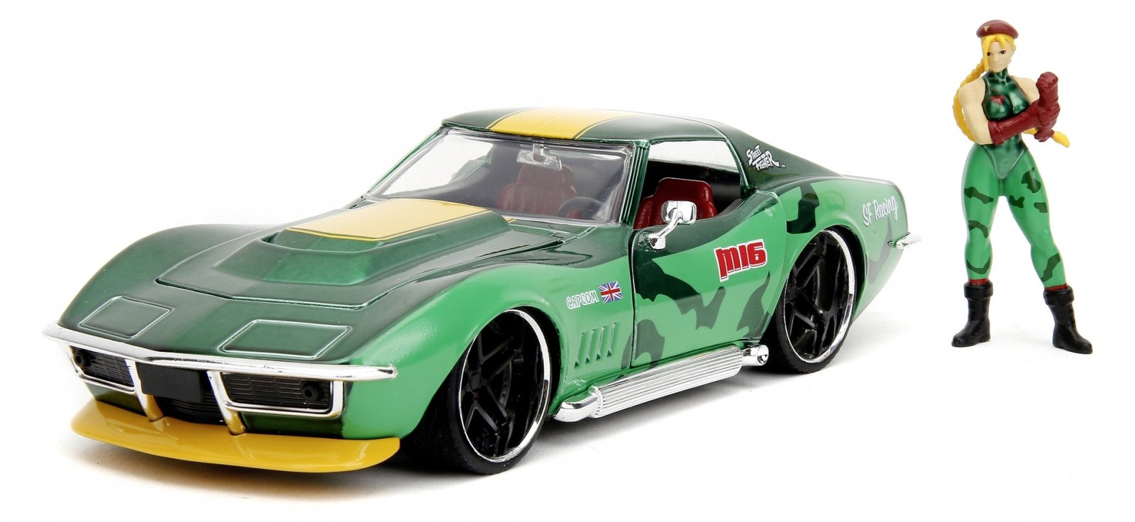 Jada Toys Street Fighter Cammy 1 24 1969 Chevrolet 253255061