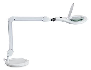 Jakob Maul GmbH MAUL 8263602 - Weiß - Magnifying LED lamp MAULmakro von LumaTech