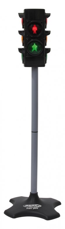 JAMARA Ampelanlage-Grand - Traffic Light-Grand - Spielzeugampel - 6 Jahr(e) - Kunststoff - Schwarz - Grau